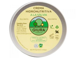 Hydrating cream in a 50CC container. Contains natural ingredients to nourish and moisturize skin.