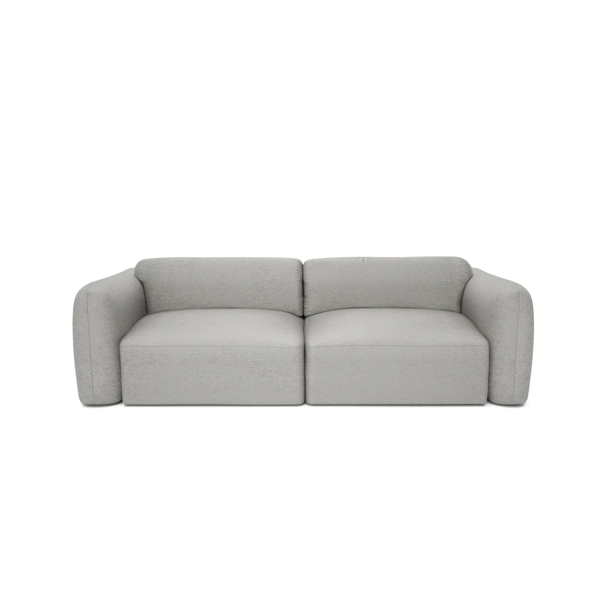 3-Seater Sofa Bed NORREBRO - Silver