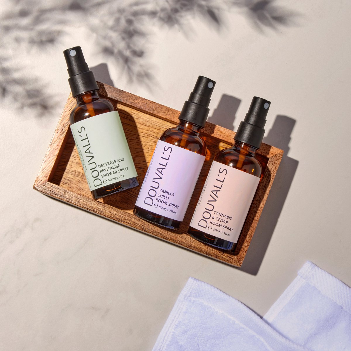 Destress and Revitalize Organic Natural Shower Spray 50ml