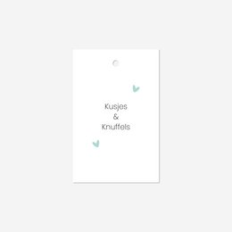 Etiqueta de regalo | Abrazos y besos