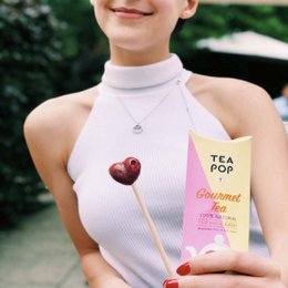 TEA-POP Tea-On-A-Stick | PassionFruit | 20 Sticks Display Tray