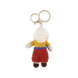 Crochet Keyring Milkmaid