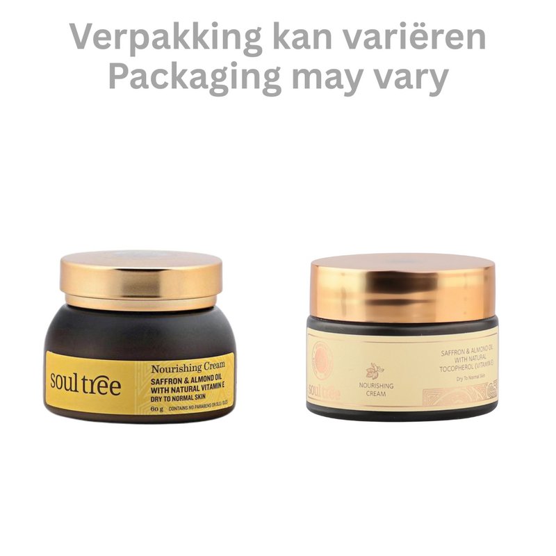 Verzorgende Crème (Nourishing Cream Saffron & Almond) SoulTree - 50 g