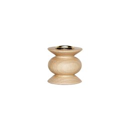 Totem Wooden Candle Holder - Short Nº 5