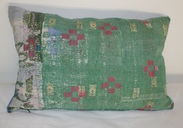 Funda de cojín Vintage Kantha AB-122