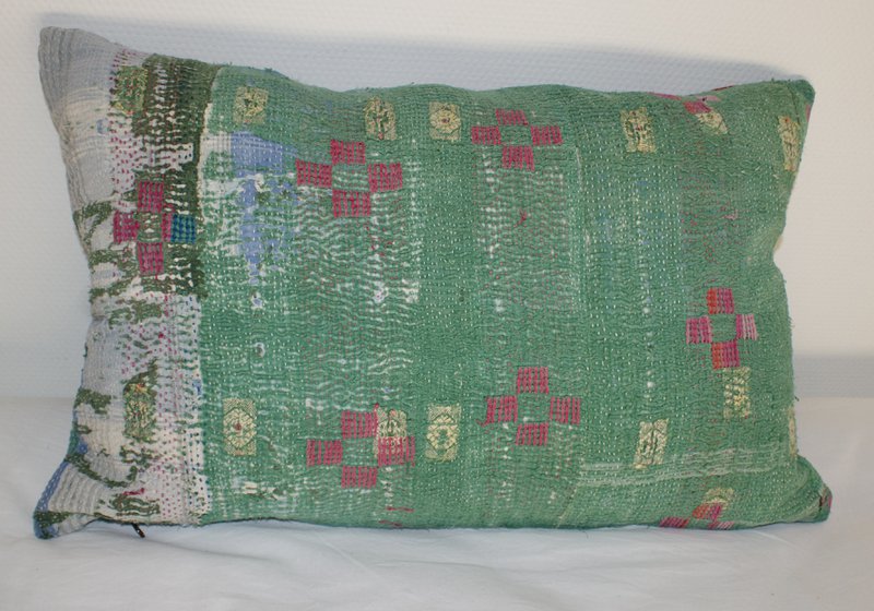 Funda de cojín Vintage Kantha AB-122