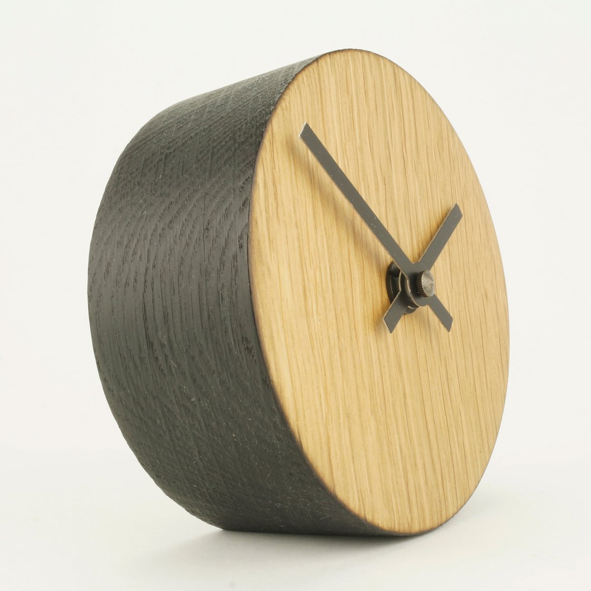 Table Clock Minimal Carbo