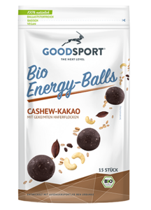 BIO energy balls, cashew cacao, gekiemde havervlokken