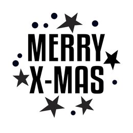 Ministempel MERRY X-MAS