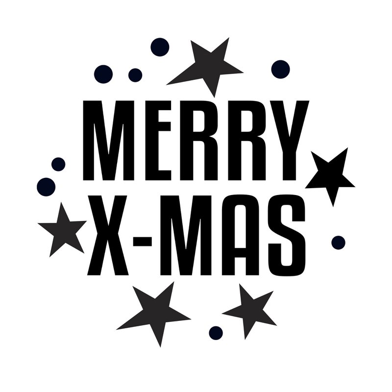 Ministempel MERRY X-MAS