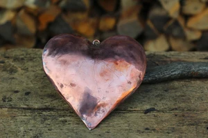 Copper heart , home decoration, decorate uniquely copper , Handcrafted home design