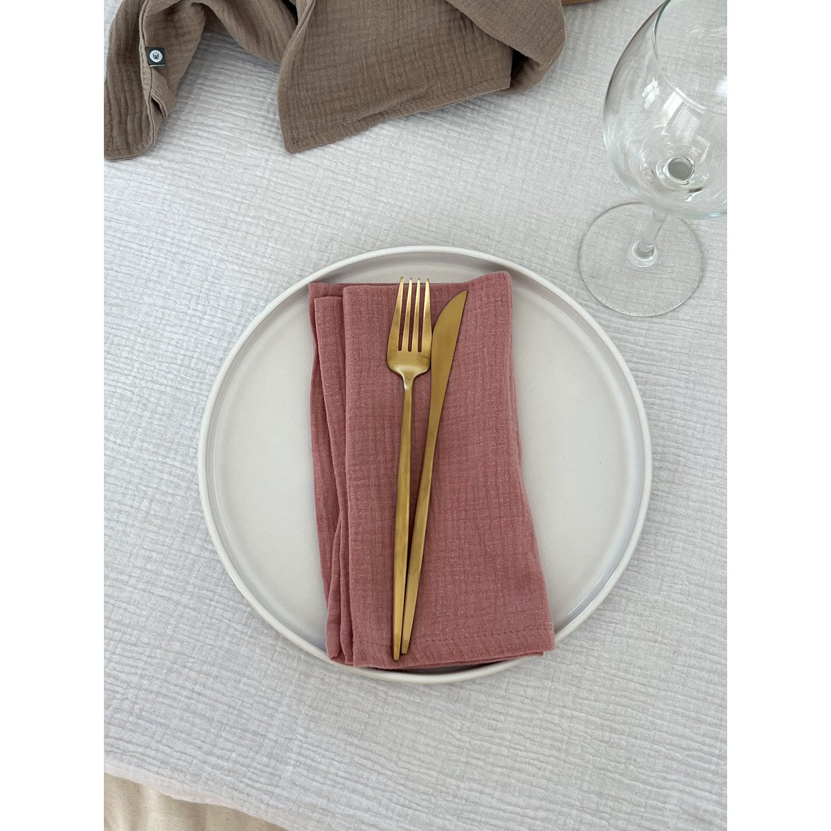 Servilletas de muselina (juego de 2)