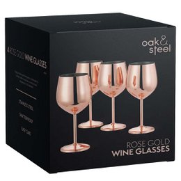 Wine glass rose 4x50cl