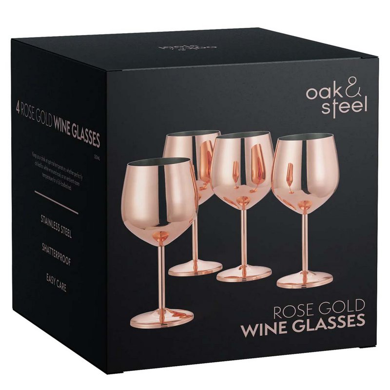 Wine glass rose 4x50cl