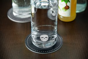 Long drink glasses set of 2 "Skull"