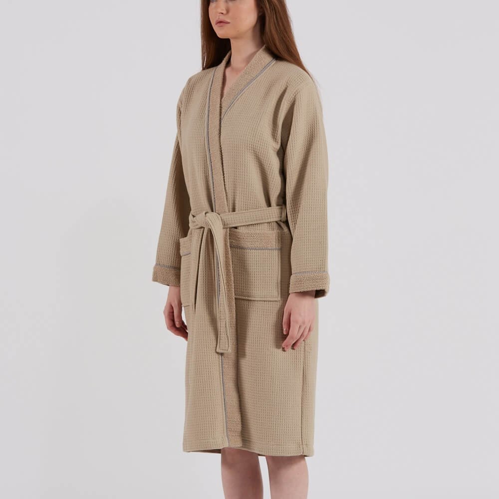 Zen katoenen unisex badjas