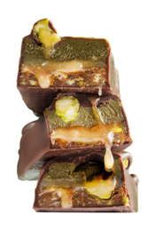 Barra vegana sin gluten "Queen Pistachio" 40G