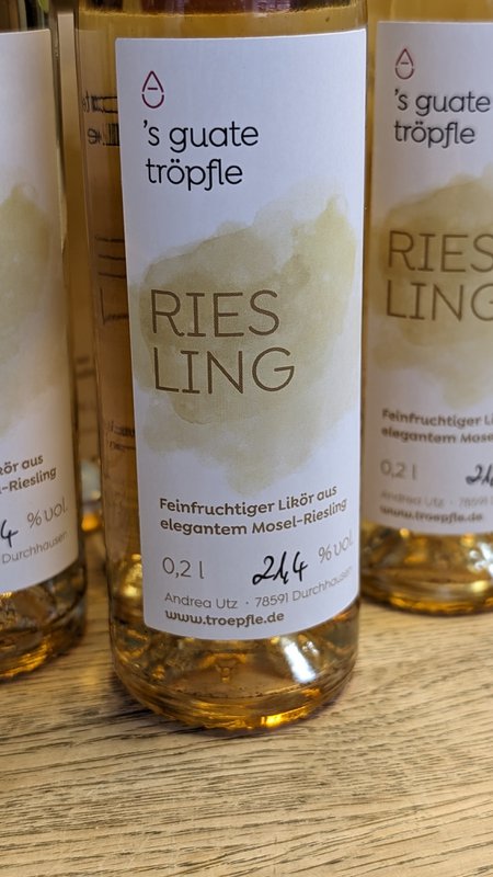 Riesling wine liqueur 21.4% vol. 200ml
