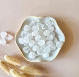 Mini Edelstein Herz Backstone - Steinkristall (1,5 cm) für Kristallkonfetti