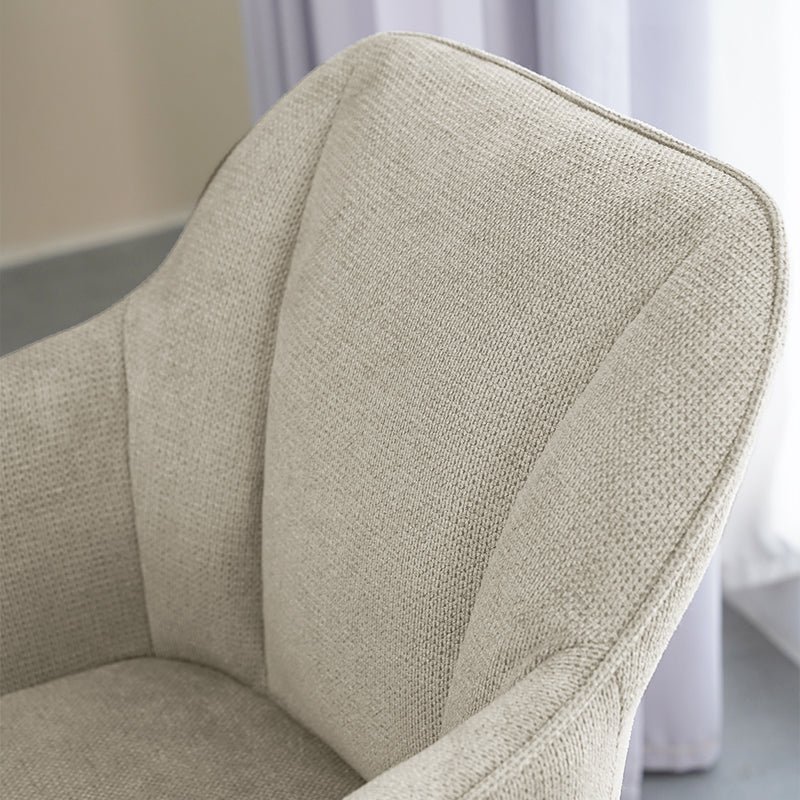 Sienna fauteuil [set van 2] [linnenstof] [360 graden draaibare voet]