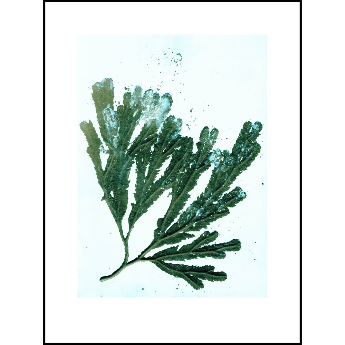 Seaweed sea green 50x70 cm