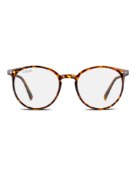 Stylish round tortoiseshell eyeglasses with a classic design. Crafted from lightweight, durable materials for all-day comfort. Available in a variety of colors to suit any personal style.