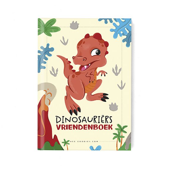 Freundebuch Dinosaurier A5 // Jungen