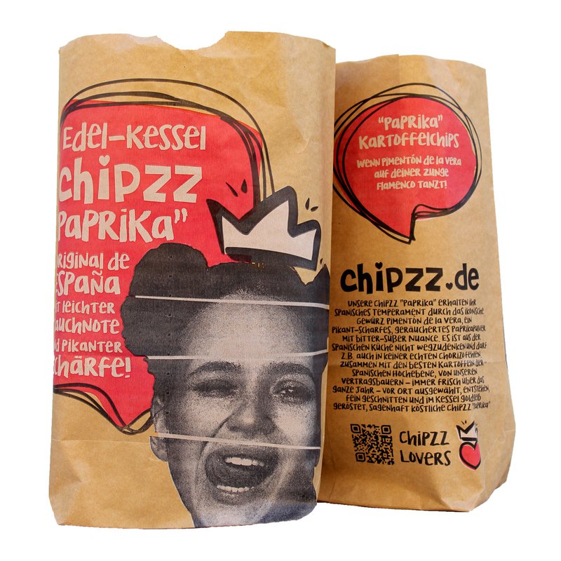 Kartoffelchips Chipzz Mix Classic & Paprika & Sal de Mar & Serrano