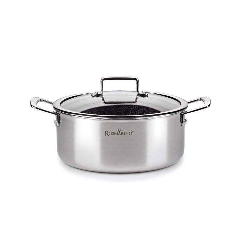 Rosmarino - patelnia szesapro z pokrywką - 24 cm