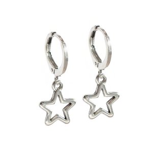 Earrings silver stars