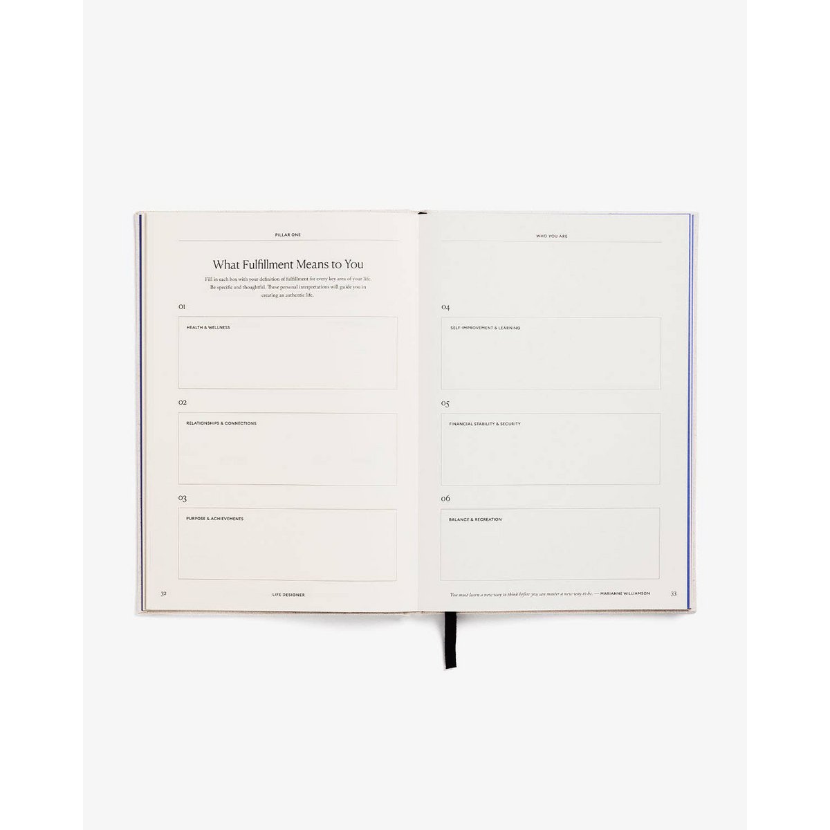 Life Designer Journal - 100+ Eingabeaufforderungen für das Selbstwachstum, Ziele