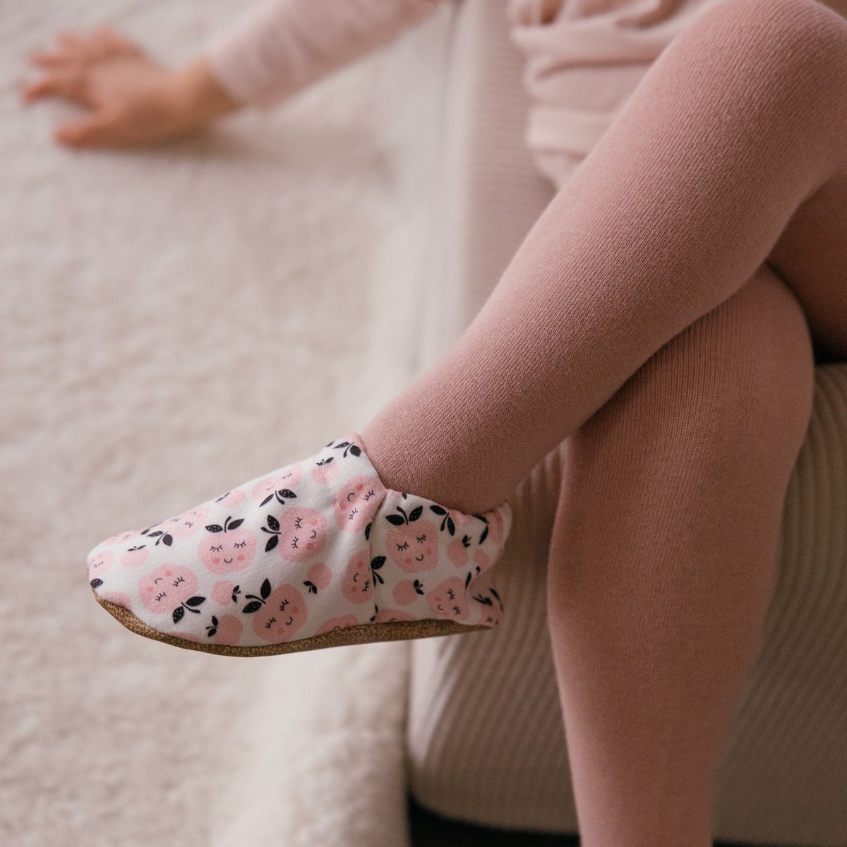 Babyschoenen - appel