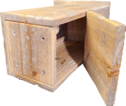 birdhouse old dutch StB skew roof