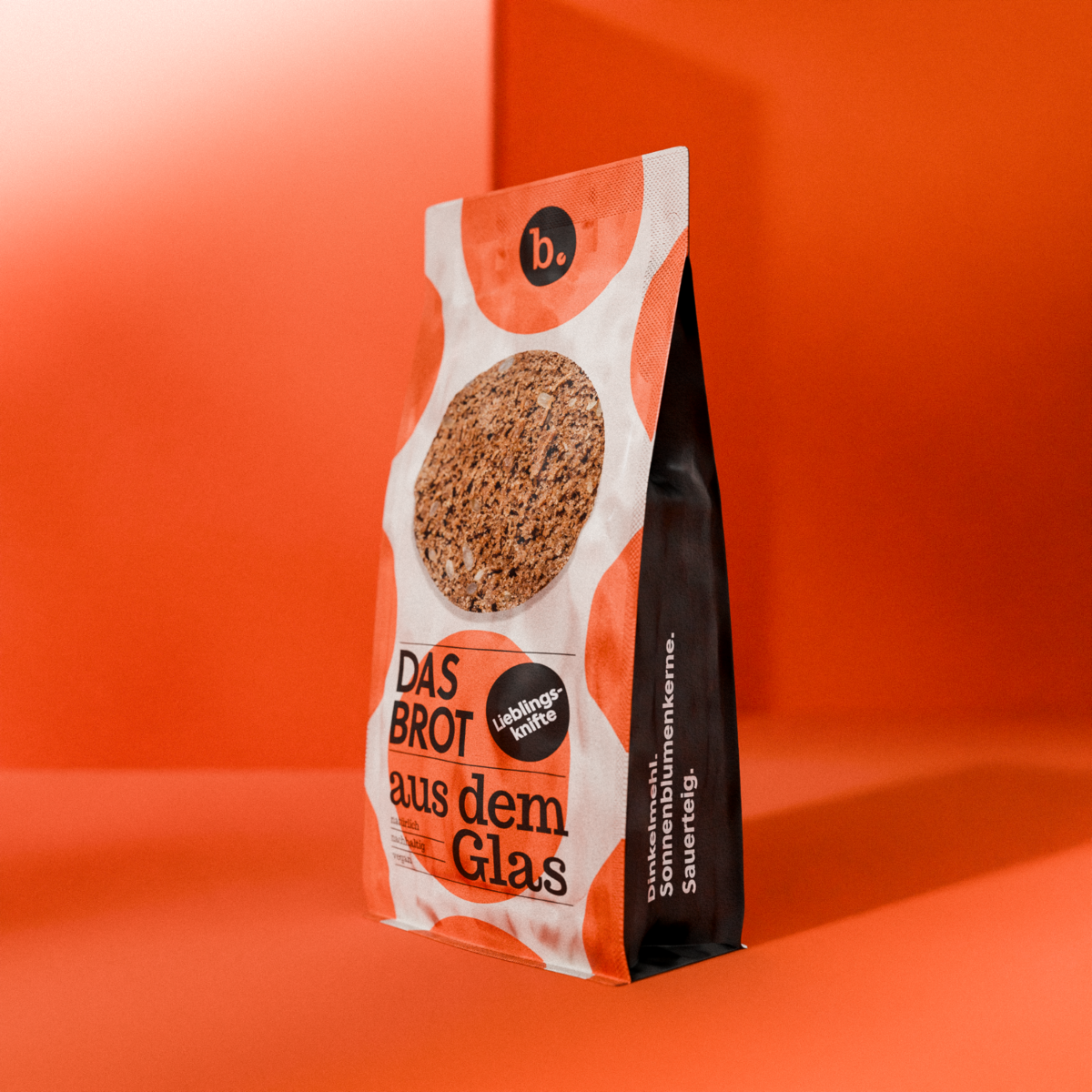 Nachfüller für Brotbackmischung im Glas "Lieblingsknifte" (600 g)