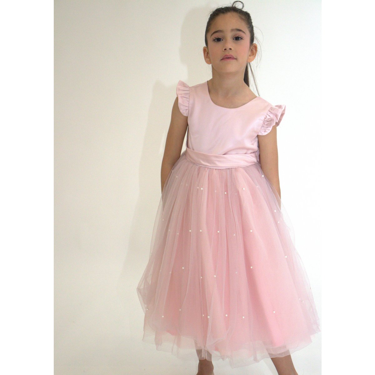 ALICE ceremony dress - Pink - Size: 150 cm (9/10 years)