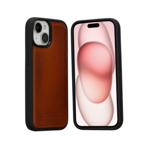 iPhone 15 Pro Max Phone Case Cognac Brown