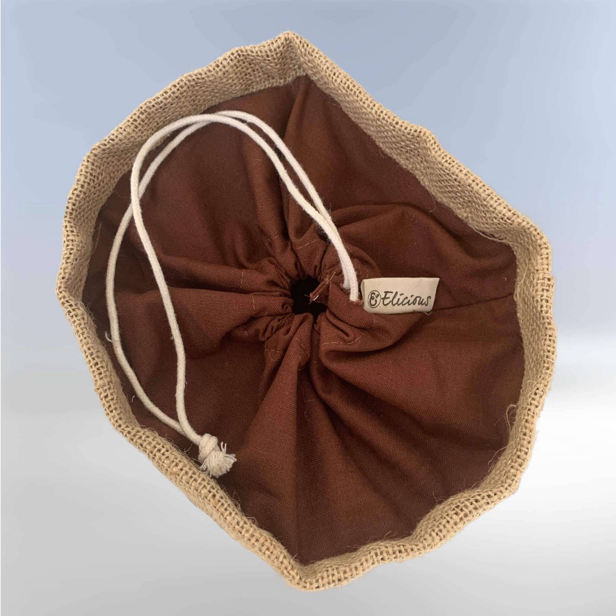 Władzka ziemniaczkowa i torba na chleb z podszewką z Gots Organic Cotton - Zero Waste