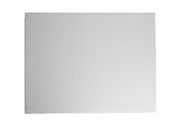 Tischset 6er Set Kunstleder Weiß/Braun Glattlederoptik 45x33 cm
