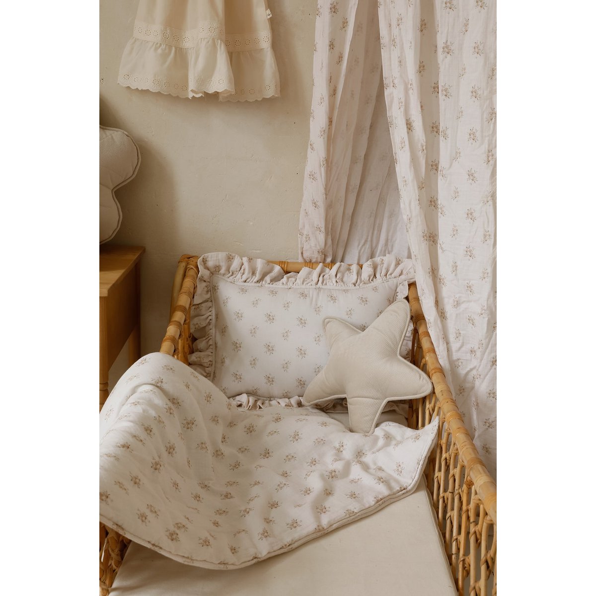 Zestaw muślinowych okładek dziecięcych „Boho Flowers”
