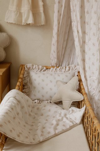 Muslin child cover set "Boho Flowers"