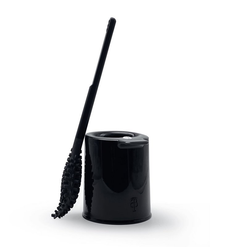 bbb La Brosse WC Bio-sourcées Et Recyclées Noir Zan