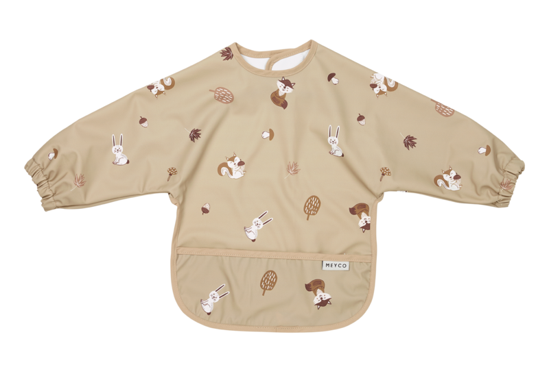 Mouwslab Forest Animals Sand