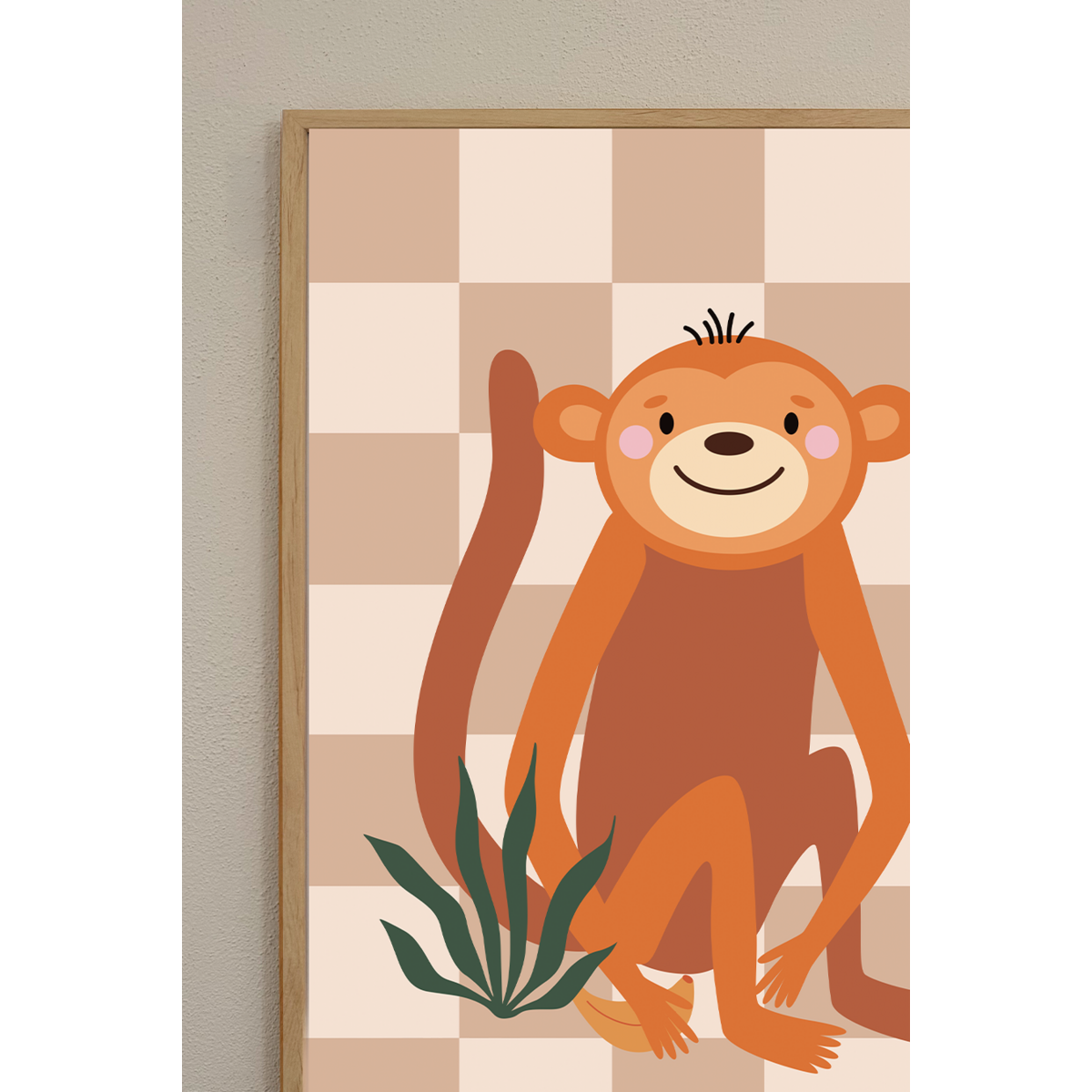 Affiche chambre d'enfant - Monkey Don