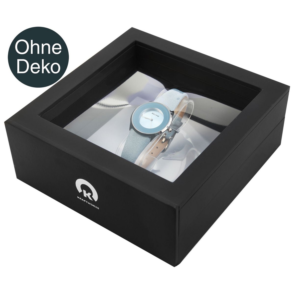 Presentation and storage box for watches, jewelry and accessories, VE20