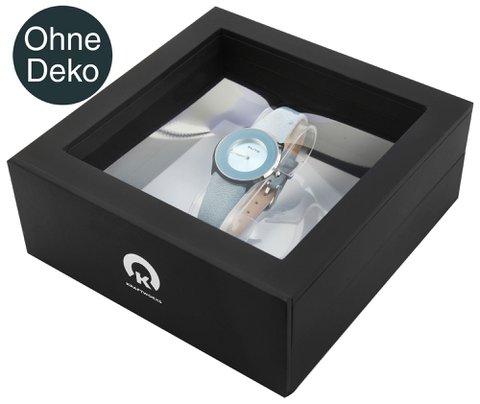 Präsentations- und Aufbewahrungsbox für Uhren, Schmuck und Accessoires, VE20