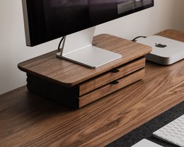Desk Shelf Mini - Monitor Stand with Drawer