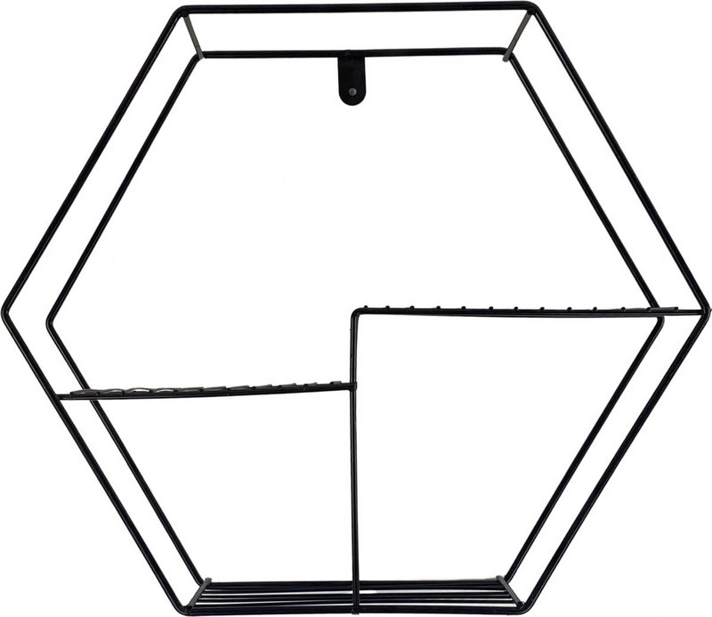 Metalgeometrisk vægdekoration fra Naturn Living | væg stativer sæt med 3 styk | Industrielt vægstativ metal | Børneværelse | Industrielt vægstativ | Vægskab | Vægdekoration | Vægstativ metal sort | Mat sort