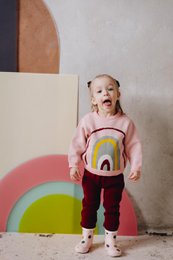 Leggings organici Mirtillo rosso