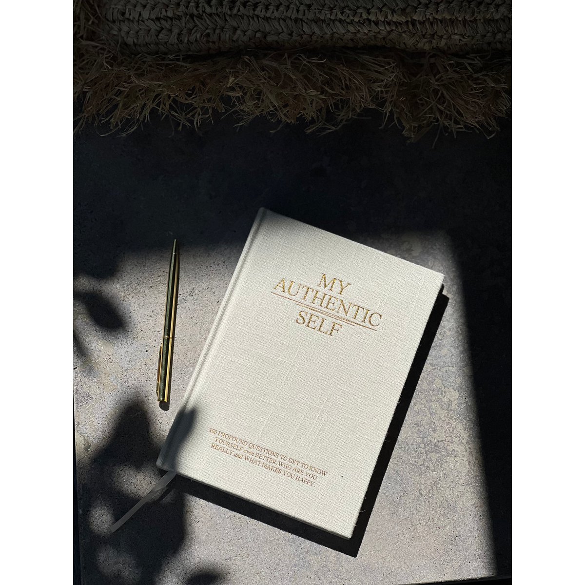 THE LIFE BARN My Authentic Self Journal 100 Questions for Self-Development, Mindfulness