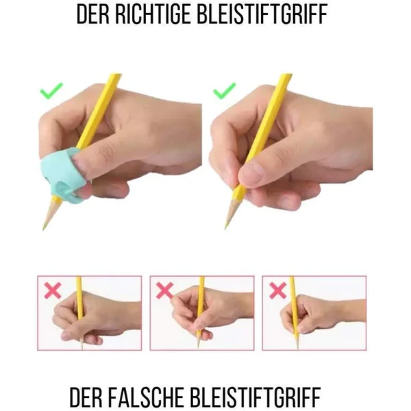 Ergonomisch schrijfhulpmiddel om het handschrift te verbeteren